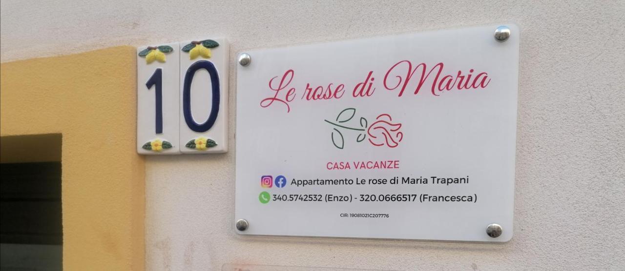 Ferienwohnung Le Rose Di Maria Trapani Exterior foto